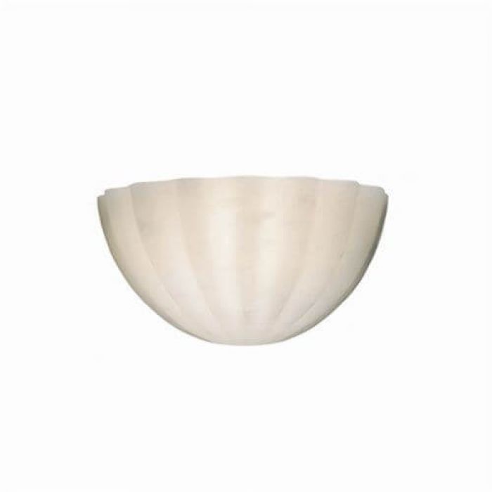 Naples™ 10 in. Wide Alabaster Wall Sconce