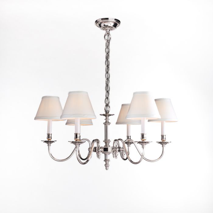 Carlton™ Six Light Chandelier with electric candles