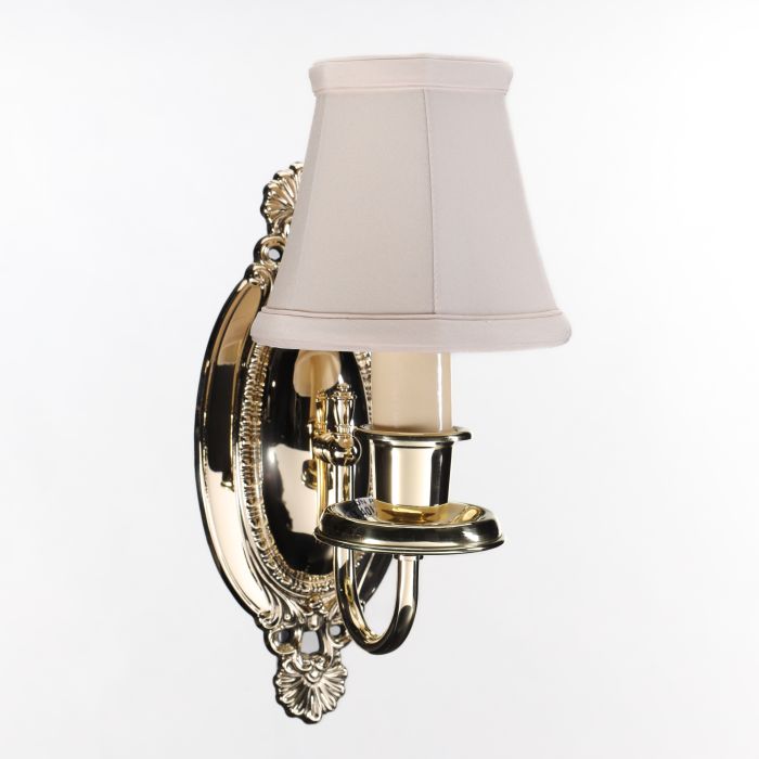 Newport™ One Light Curved Traditional Wall Sconce