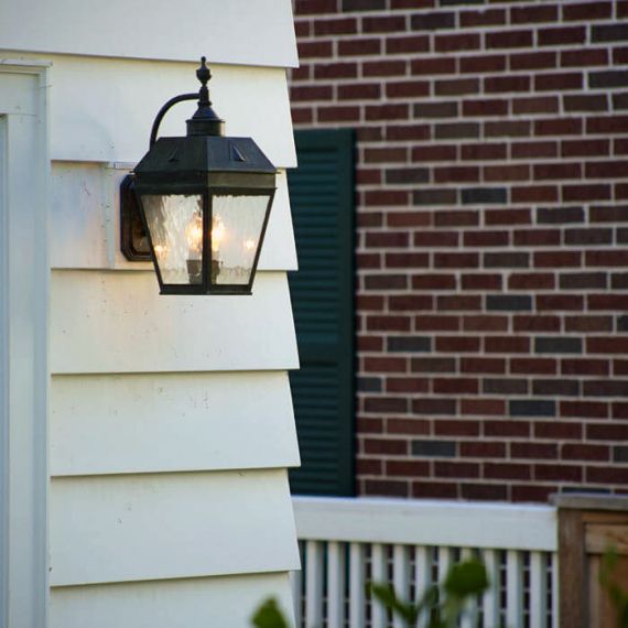 Georgian Style Exterior Lighting