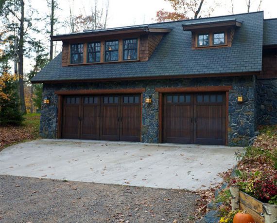 Rustic Cabin Interior & Exterior Lighting