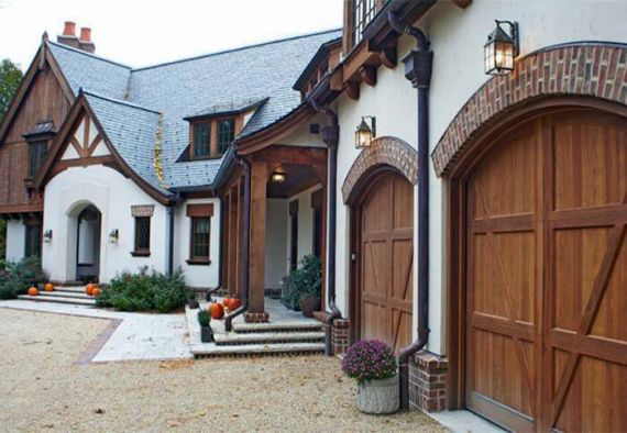 Tudor Style Exterior Lighting