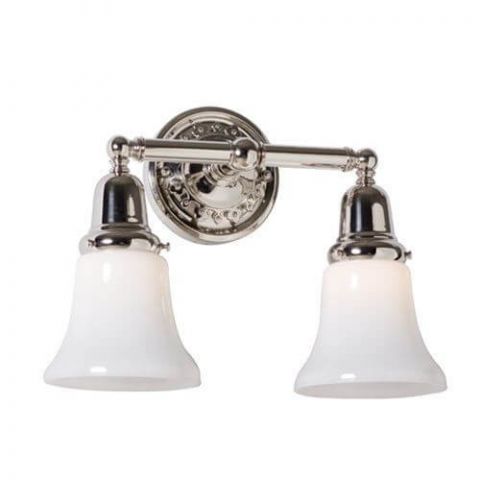 Argine™ Two Light Straight Arm Sconce with 2-1/4 in. shade holders