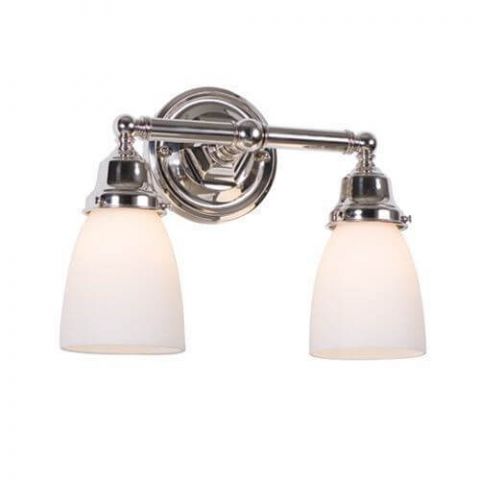 Ballantrae™ Two Light Straight Arm Sconce with 2-1/4 in. shade holders
