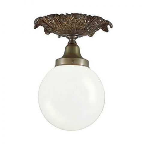 Newberry™ One Light Flush Ceiling Fixture with 3-1/4 in. shade holder