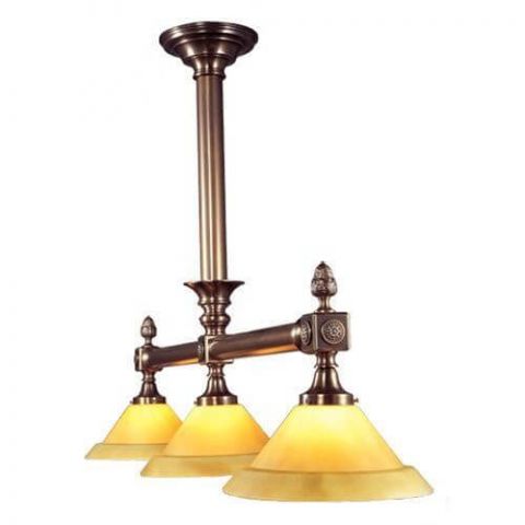 Baron™ Three Light Chandelier with 3-1/4 in. shade holders