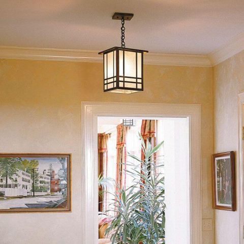 Chicago™ Lantern 10 in. Wide Chain Hung Exterior Pendant Light