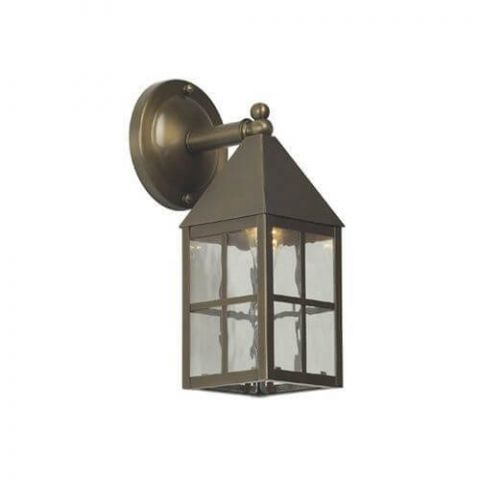 Carriage Lantern™ 4 in. Wide Straight Arm Exterior Wall Light