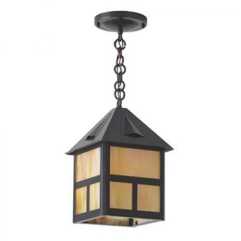 Cottage Lantern™ 8 in. Wide Chain Hung Exterior Pendant Light
