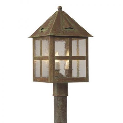 Cottage Lantern™ 12 in. Wide Exterior Post Light
