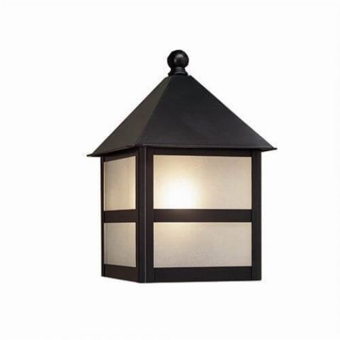 Bungalow Lantern™ 6 in. Wide Flush Exterior Wall Light