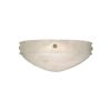 Tuscany™ 16 in. Traditional Alabaster Wall Sconce with Rosettes
