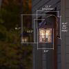 Stonehaven™ Lantern 8 in. Rustic Exterior Wall Light