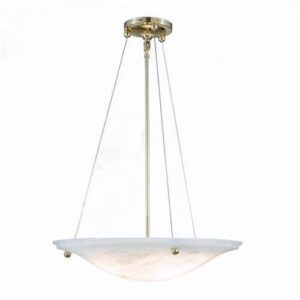 Navarra Alabaster 24" Multi-Stem Cable-Hung Pendant