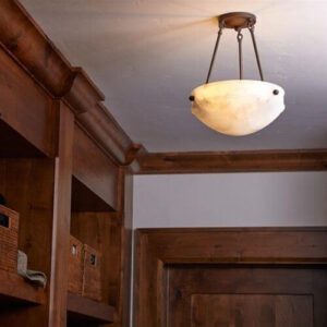 Tuscany Alabaster 12" Multi-Stem Pendant