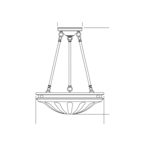 Palladian Alabaster 30" Multi-Stem Pendant