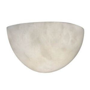 Empire Alabaster 10″ Wall Sconce