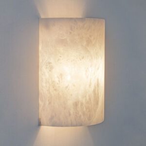 Cilindro Alabaster 10″ Wall Sconce