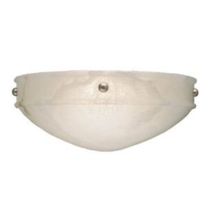 Tuscany Alabaster 16" Ball Finials Wall Sconce