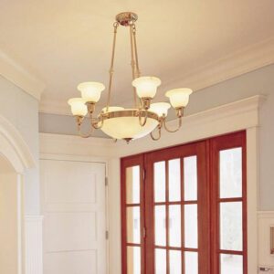 Tuscany with Band™ Alabaster Chandelier