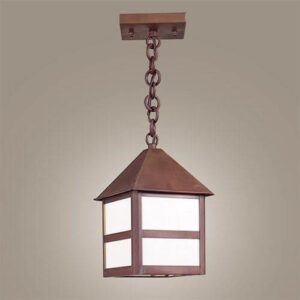 Bungalow™ Exterior 8" Wide Chain Hung Pendant