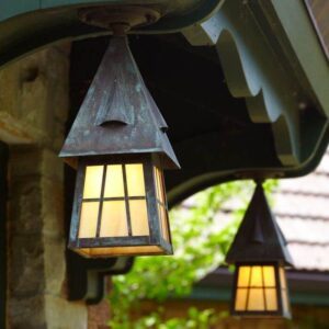 European Country™ Exterior 6" Semi Flush Ceiling Fixture
