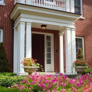 London™ Exterior 8" Flush Ceiling Fixture