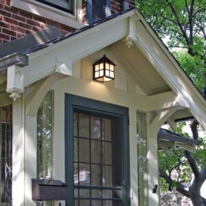 Cottage™ Exterior 6" Wide Flush Wall Light