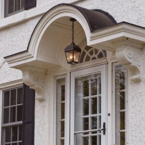 Georgian™ Exterior 9" Wide Chain Hung Pendant