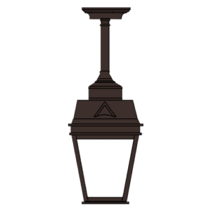 Georgian™ Exterior 9" Wide Solid Stem Pendant