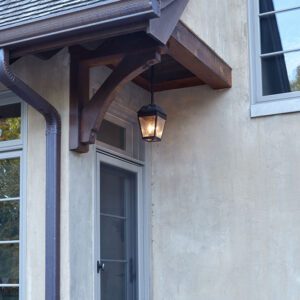 French Country™ Exterior 9" Wide Solid Stem Pendant