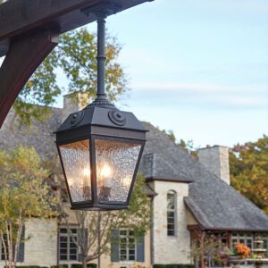 French Country™ Exterior 11" Wide Solid Stem Pendant