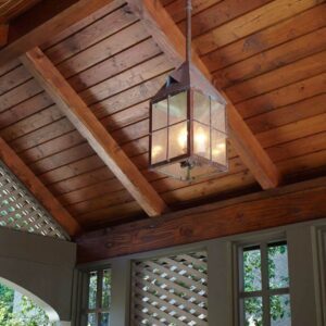 Lancaster™ Exterior 10" Wide Solid Stem Pendant