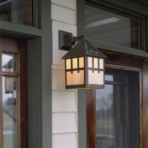 Bungalow™ Exterior 10" Wide Straight Arm Wall Light