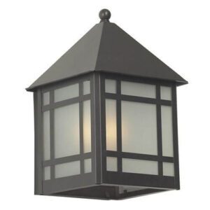 Bungalow™ Exterior 10" Wide Flush Wall Light