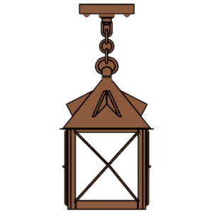 Stonehaven™ Exterior 16" Wide Chain Hung Pendant