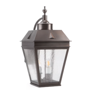 Georgian™ Exterior 11" Curved Arm Exterior Wall Light