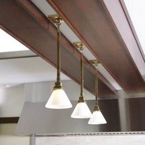 Spring Green™ One Light Chain Hung Pendant With 2-1/4″ Shade Holder