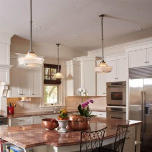 Vintage Holophane™ One Light Edison Holophane Pendant