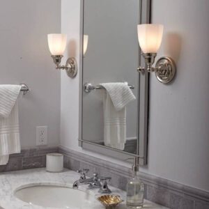 Ballantrae™ One Light Straight Arm Wall Sconce With 2-1/4" Shade Holder