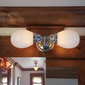 Ballantrae™ Two Light Linear Wall Sconce With 2-1/4" Shade Holders
