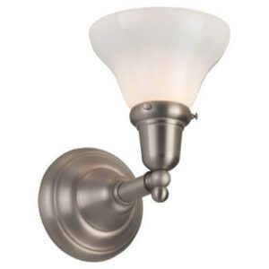 Shoreland™ One Light Straight Arm Wall Sconce With 2-1/4" Shade Holder
