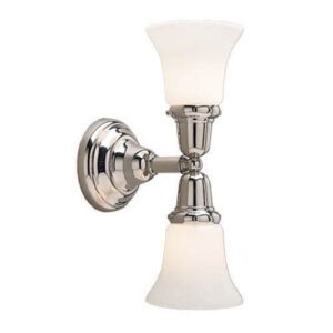 Shoreland™ Two Light Linear Wall Sconce With 2-1/4" Shade Holders