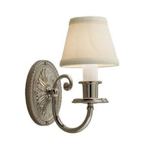 Provence™ One Light Curved Arm Wall Sconce With Electric Candle