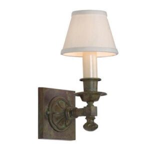 Morris™ One Light Straight Arm Wall Sconce With Electric Candle