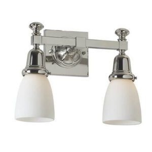 Morris™ Two Light Straight Arm Wall Sconce With 2-1/4" Shade Holders