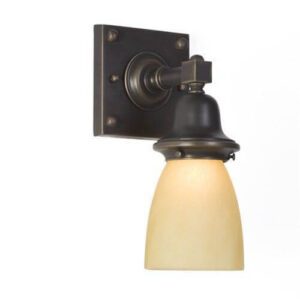 Durham™ One Light Straight Arm Wall Sconce With 2-1/4" Shade Holder