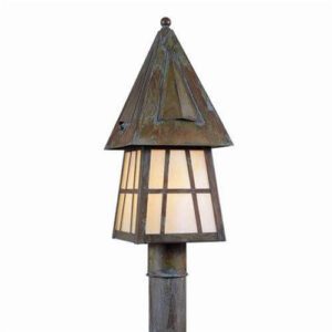 European Country™ Lantern 8" Wide Exterior Post Light