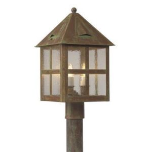 Cottage™ Lantern 12" Wide Exterior Post Light Line Voltage