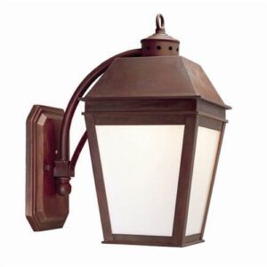 Provincial™ Exterior 9" Wide Curved Arm Wall Light